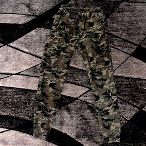 Camo Jogger Pants